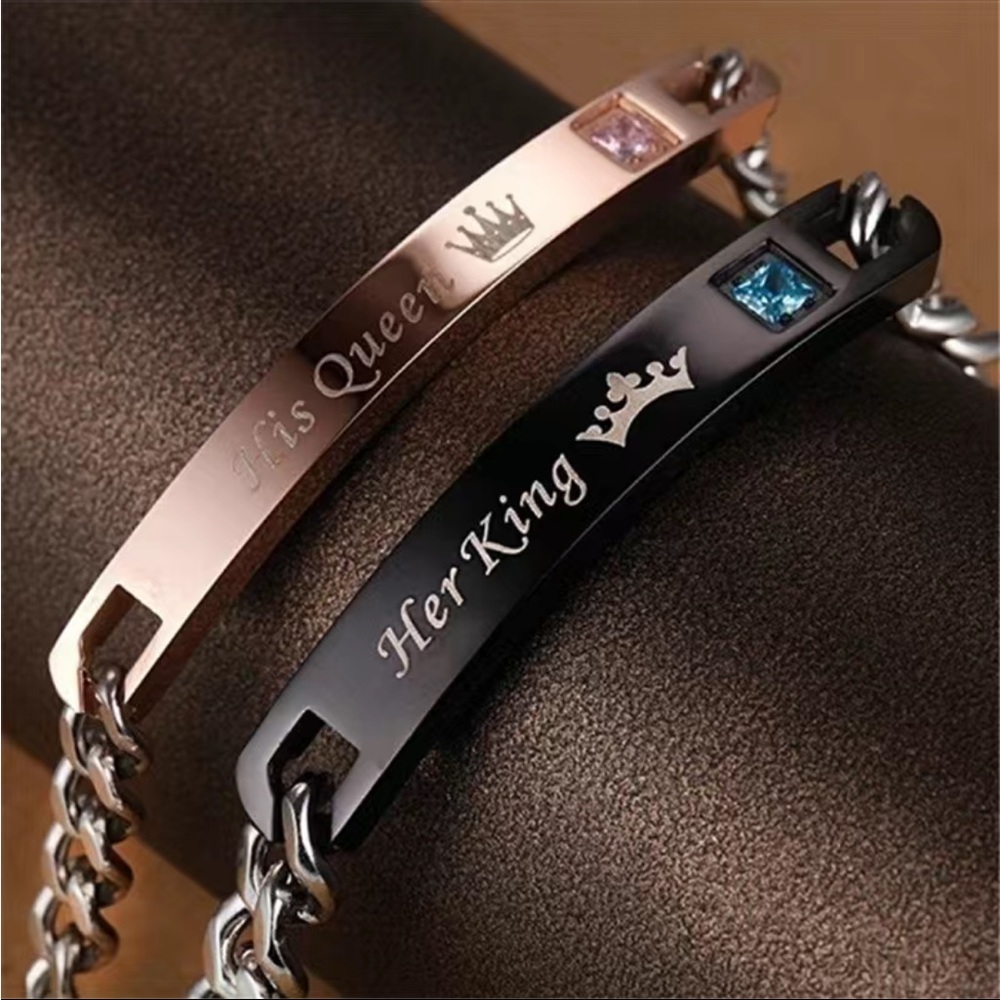 His Queen & Her King Bracelets